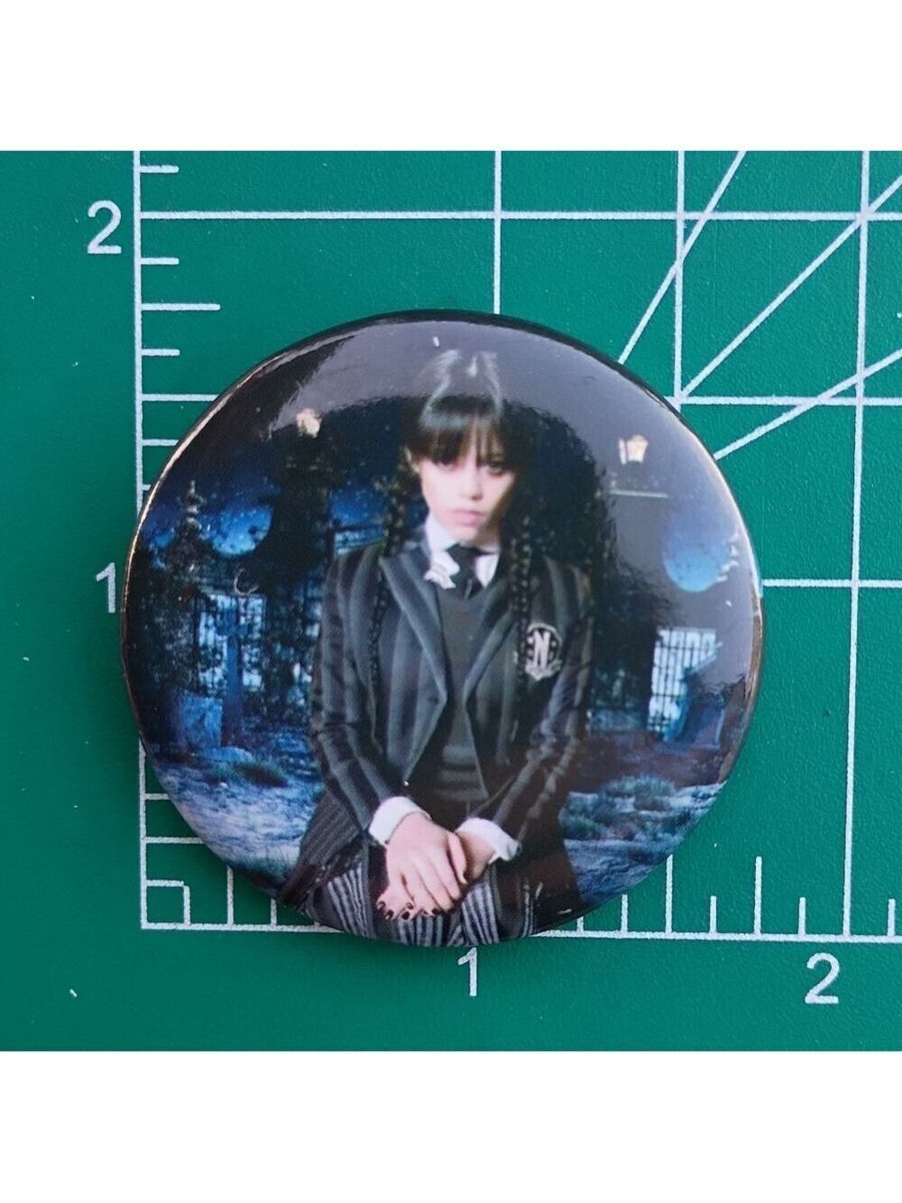 2/$10 Wednesday Button Pin Style 9